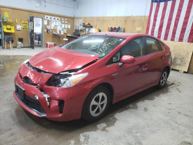 Photo 2 from auction – 2013 TOYOTA PRIUS with VIN JTDKN3DUXD0343865