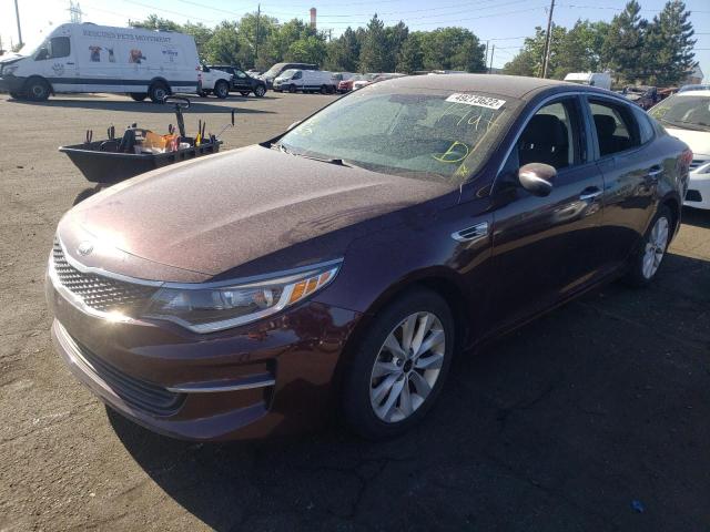 Photo 2 from auction – 2016 KIA OPTIMA LX with VIN 5XXGT4L31GG036307