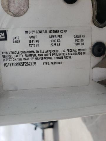 Photo 10 from auction – 2005 CHEVROLET MALIBU LS with VIN 1G1ZT52865F232209