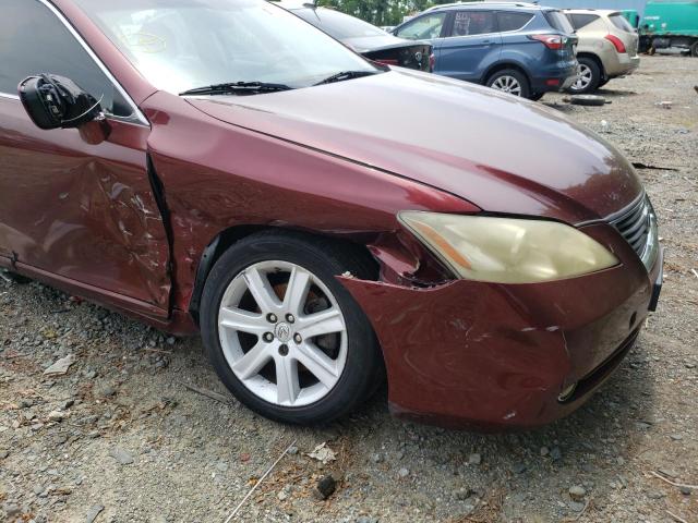 Photo 9 from auction – 2007 LEXUS ES 350 with VIN JTHBJ46G872077536