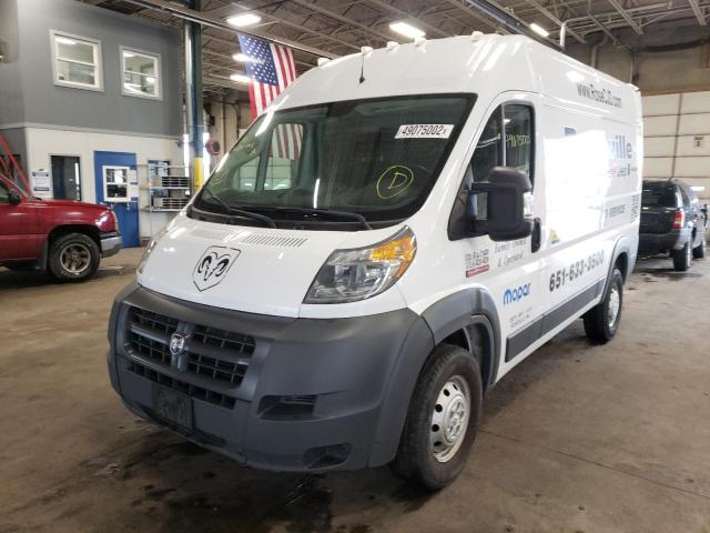 Photo 2 from auction – 2018 RAM PROMASTER with VIN 3C6TRVBG0JE143315