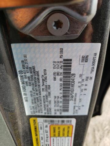 Photo 10 from auction – 2017 FORD FUSION SE with VIN 3FA6P0HD1HR304128