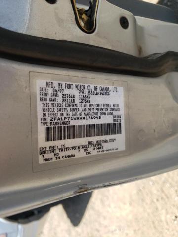 Photo 10 from auction – 1997 FORD CROWN VICT with VIN 2FALP71WXVX176945