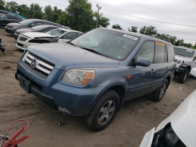Photo 2 from auction – 2006 HONDA PILOT EX with VIN 2HKYF18406H547196