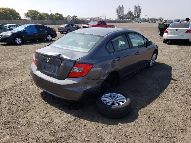 Photo 4 from auction – 2012 HONDA CIVIC EXL with VIN 19XFB2F98CE358433