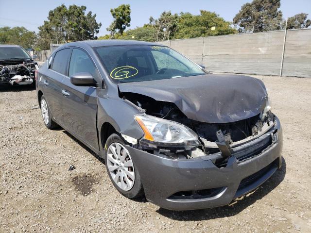 NISSAN SENTRA S 2015 with VIN 3N1AB7AP1FL664065 - Photo from auction