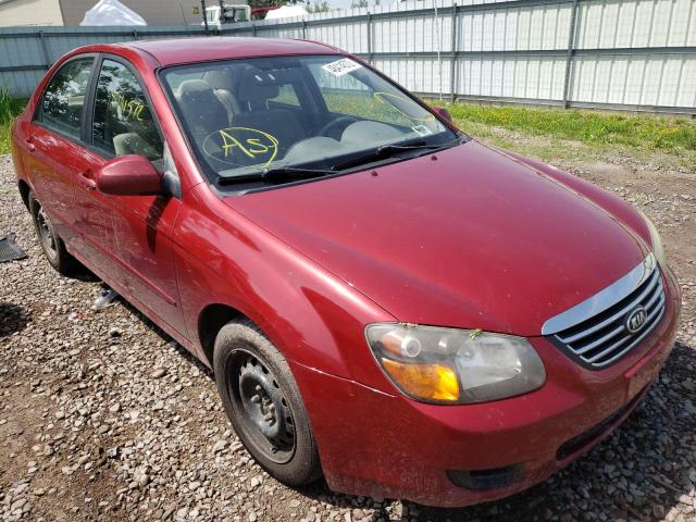KIA SPECTRA EX 2009 with VIN KNAFE222195660079 - Photo from auction