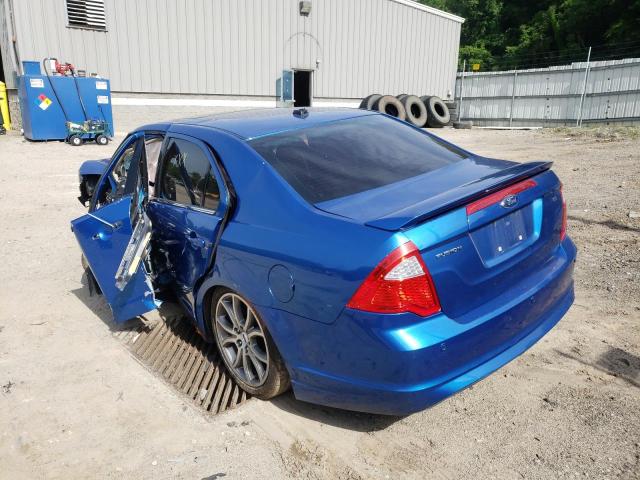 Photo 3 from auction – 2011 FORD FUSION SE with VIN 3FAHP0HA0BR327955