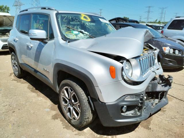 JEEP RENEGADE L 2015 with VIN ZACCJBDT4FPC22828 - Photo from auction