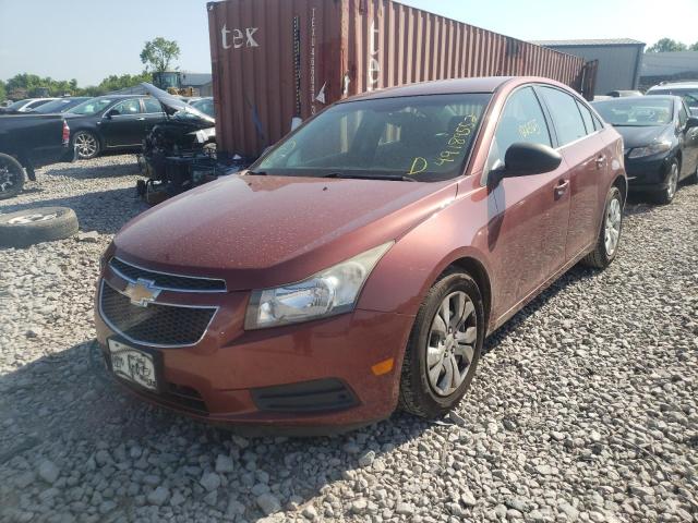 Photo 2 from auction – 2012 CHEVROLET CRUZE LS with VIN 1G1PC5SH7C7297732
