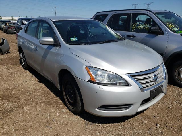 NISSAN SENTRA S 2013 with VIN 1N4AB7AP3DN904040 - Photo from auction