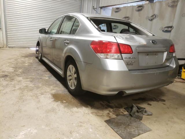 Photo 3 from auction – 2011 SUBARU LEGACY 2.5 with VIN 4S3BMCG68B3240312
