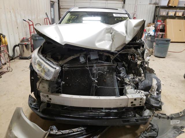Photo 7 from auction – 2015 TOYOTA HIGHLANDER with VIN 5TDDKRFH1FS170130