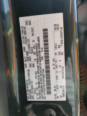 Photo 10 from auction – 2015 FORD F150 SUPER with VIN 1FTEW1EFXFFB87745