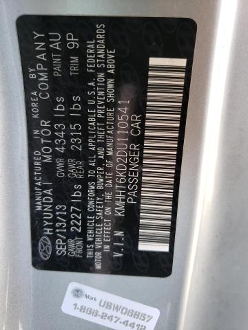 Photo 10 from auction – 2013 HYUNDAI GENESIS CO with VIN KMHHT6KD2DU110541