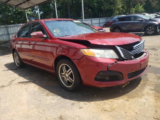 KIA OPTIMA LX 2009 with VIN KNAGE228X95357262 - Photo from auction