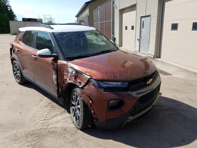 CHEVROLET TRAILBLAZE 2021 with VIN KL79MSSL9MB134074 - Photo from auction
