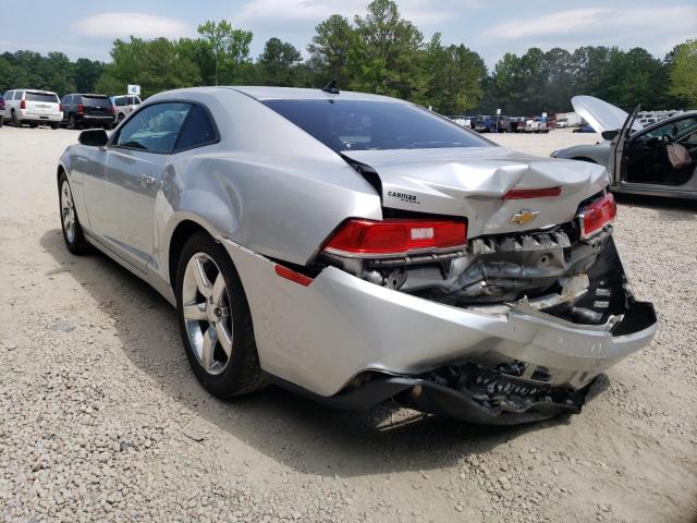 Photo 3 from auction – 2015 CHEVROLET CAMARO LT with VIN 2G1FD1E33F9247804