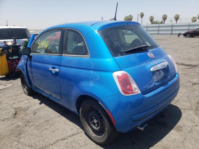 Photo 3 from auction – 2016 FIAT 500 POP with VIN 3C3CFFAR5GT143183