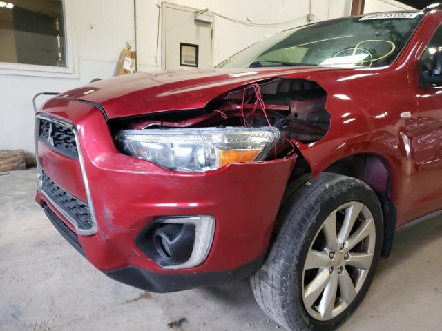 Photo 9 from auction – 2015 MITSUBISHI OUTLANDER with VIN 4A4AR4AU9FE014437