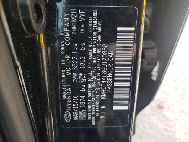 Photo 10 from auction – 2016 HYUNDAI ACCENT SE with VIN KMHCT4AE8GU120388