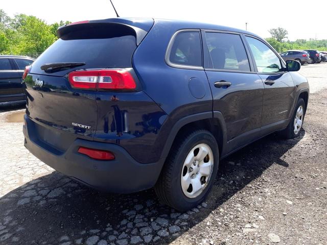 Photo 4 from auction – 2015 JEEP CHEROKEE S with VIN 1C4PJMAB1FW664168