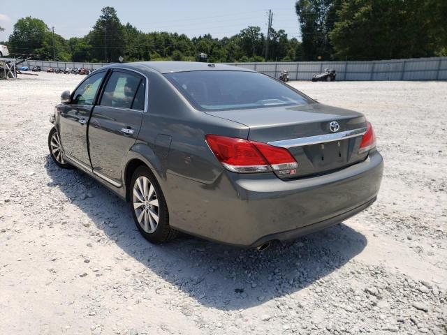 Photo 3 from auction – 2011 TOYOTA AVALON BAS with VIN 4T1BK3DBXBU394145
