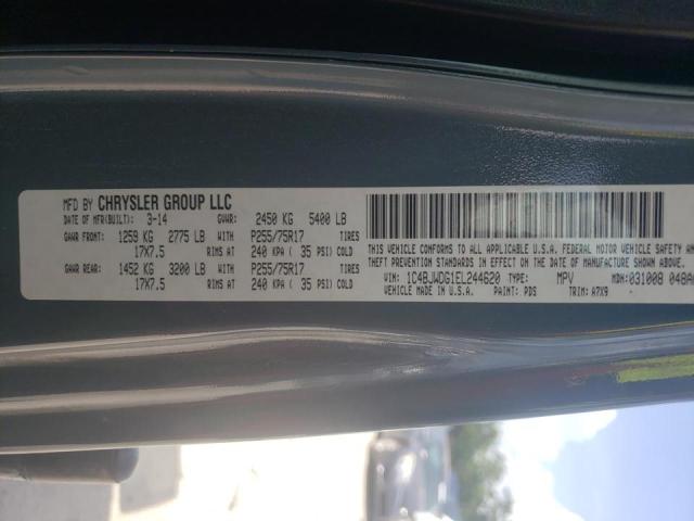 Photo 10 from auction – 2014 JEEP WRANGLER U with VIN 1C4BJWDG1EL244620