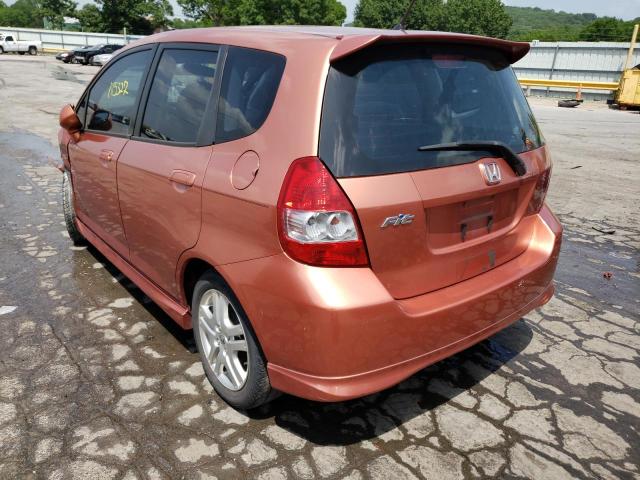 Photo 3 from auction – 2007 HONDA FIT S with VIN JHMGD38607S063402