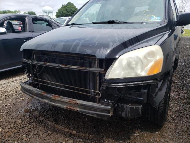Photo 10 from auction – 2005 HONDA PILOT EXL with VIN 2HKYF186X5H535850
