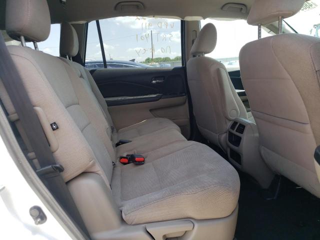 Photo 6 from auction – 2016 HONDA PILOT LX with VIN 5FNYF5H16GB053485