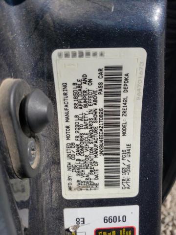 Photo 10 from auction – 2010 TOYOTA COROLLA BA with VIN 1NXBU4EE0AZ170826