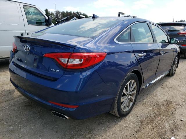 Photo 4 from auction – 2016 HYUNDAI SONATA SPO with VIN 5NPE34AF0GH297999