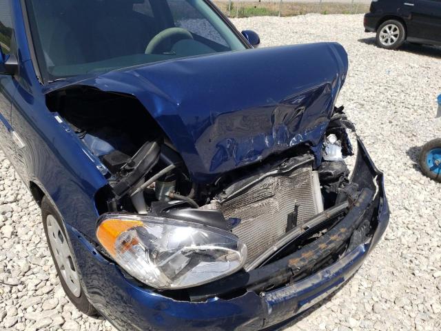 Photo 9 from auction – 2007 HYUNDAI ACCENT GLS with VIN KMHCN46C87U097972