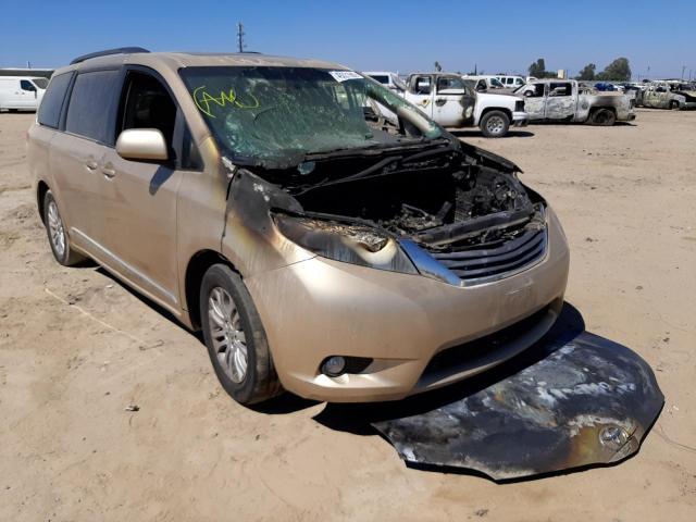 TOYOTA SIENNA XLE 2011 with VIN 5TDYK3DC4BS140555 - Photo from auction