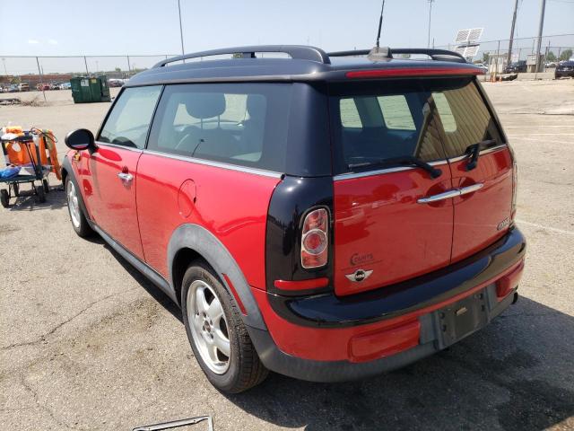 Photo 3 from auction – 2011 MINI COOPER CLU with VIN WMWZF3C57BT188030