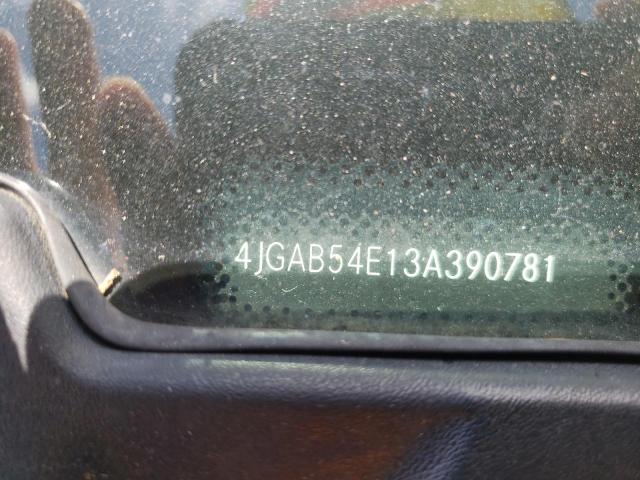 Photo 10 from auction – 2003 MERCEDES-BENZ ML 320 with VIN 4JGAB54E13A390781