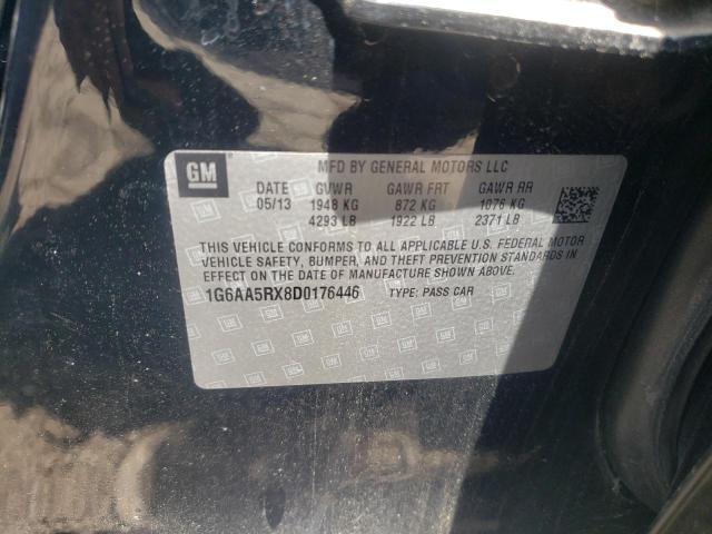 Photo 10 from auction – 2013 CADILLAC ATS with VIN 1G6AA5RX8D0176446