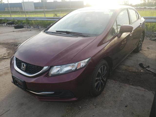 Zdjęcie 2 z aukcji – 2014 HONDA CIVIC EX z VIN 19XFB2F81EE060011