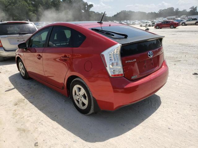 Photo 3 from auction – 2011 TOYOTA PRIUS with VIN JTDKN3DU3B0312762