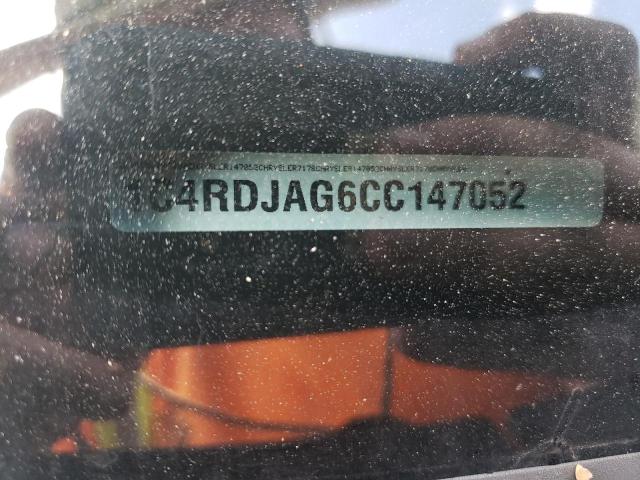 Photo 10 from auction – 2012 DODGE DURANGO SX with VIN 1C4RDJAG6CC147052