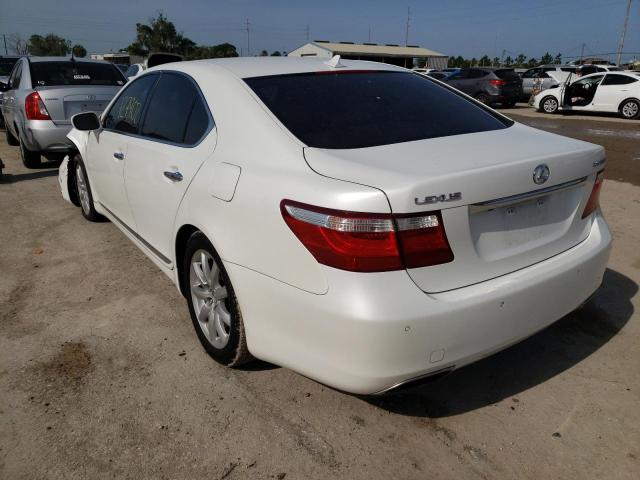 Photo 3 from auction – 2007 LEXUS LS 460 with VIN JTHBL46F075009974