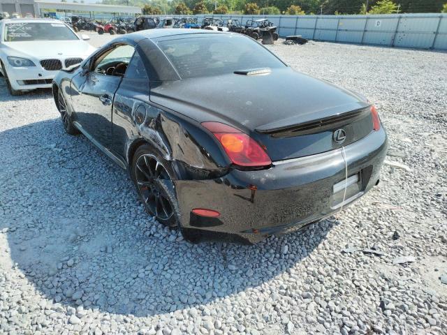 Photo 3 from auction – 2002 LEXUS SC 430 with VIN JTHFN48Y020033806