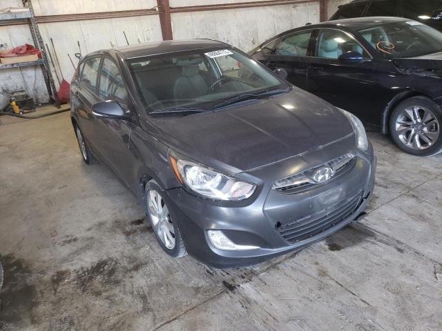 HYUNDAI ACCENT GLS 2013 with VIN KMHCU5AE2DU078167 - Photo from auction