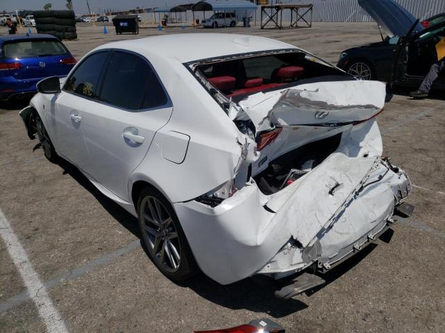Photo 3 from auction – 2017 LEXUS IS 200T with VIN JTHBA1D2XH5052238