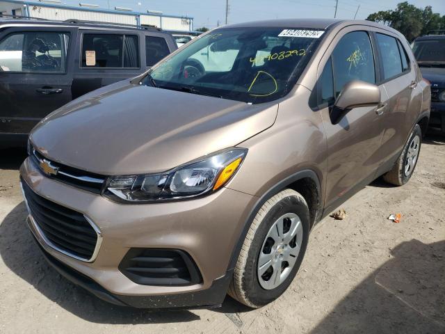Photo 2 from auction – 2018 CHEVROLET TRAX LS with VIN 3GNCJKSB8JL196799
