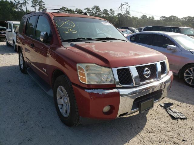 NISSAN ARMADA SE 2006 with VIN 5N1AA08A36N737179 - Photo from auction