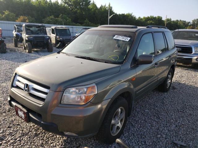 Photo 2 from auction – 2007 HONDA PILOT EXL with VIN 5FNYF28677B026323