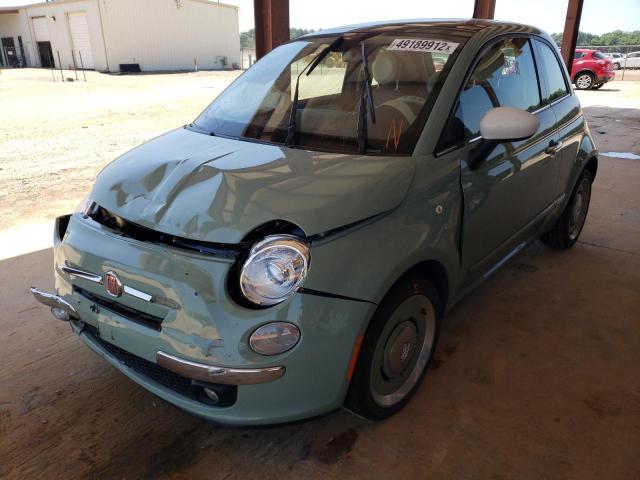 Photo 2 from auction – 2015 FIAT 500 LOUNGE with VIN 3C3CFFCR5FT570780