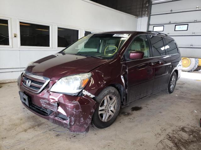 Photo 2 from auction – 2007 HONDA ODYSSEY EX with VIN 5FNRL38737B407971